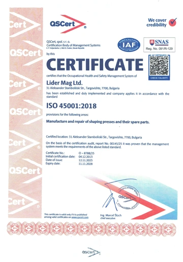 ISO 45001:2018 — Saúde e Segurança Ocupacional